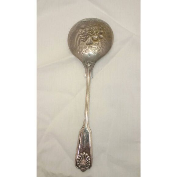 Vintage Sheffield England , William Adams serving spoon silver plated - Picture 2 of 6